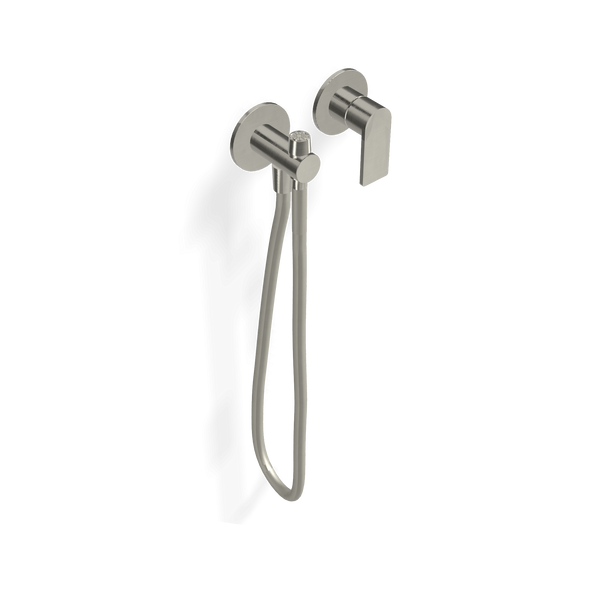 Treemme 3.6 idroscopino bidet e wc con miscelatore senza parte incasso inox satinato
