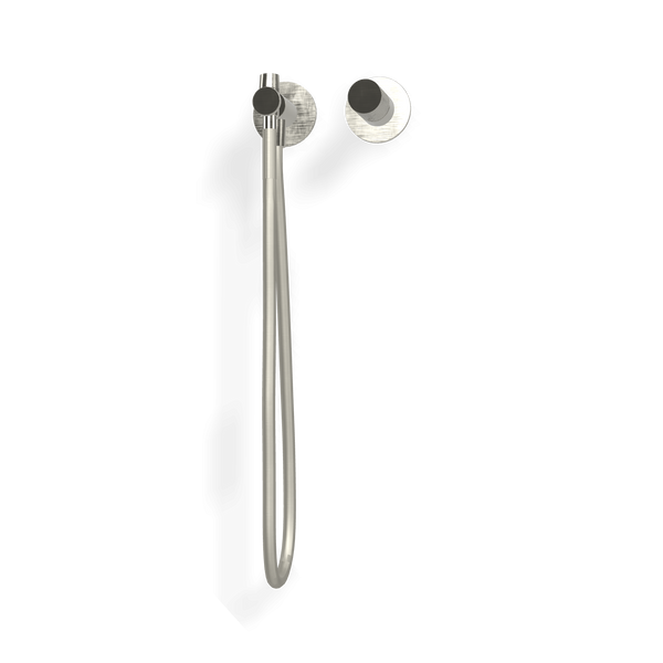 Treemme 3.6 idroscopino bidet e wc con miscelatore senza parte incasso inox satinato