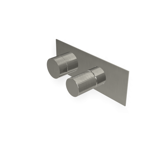 Treemme 3.6 RWIT9AE2IS02 miscelatore doccia monocomando con deviatore 2 uscite senza parte incasso inox satinato
