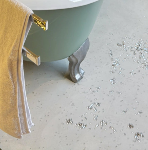 Devon&Devon Admiral Vasca 182x81 freestanding in ghisa piedi deco alluminio naturale cromo