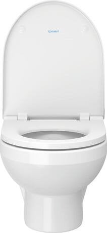 Vaso Sospeso senza brida a cacciata con sedile soft close bianco No1 45620900A1 Duravit