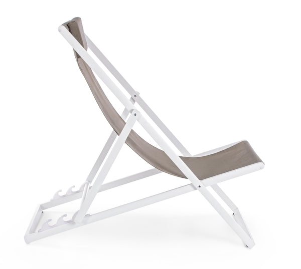 Andrea Bizzotto Taylor sedia a sdradio tobacco e alluminio bianco 0662085