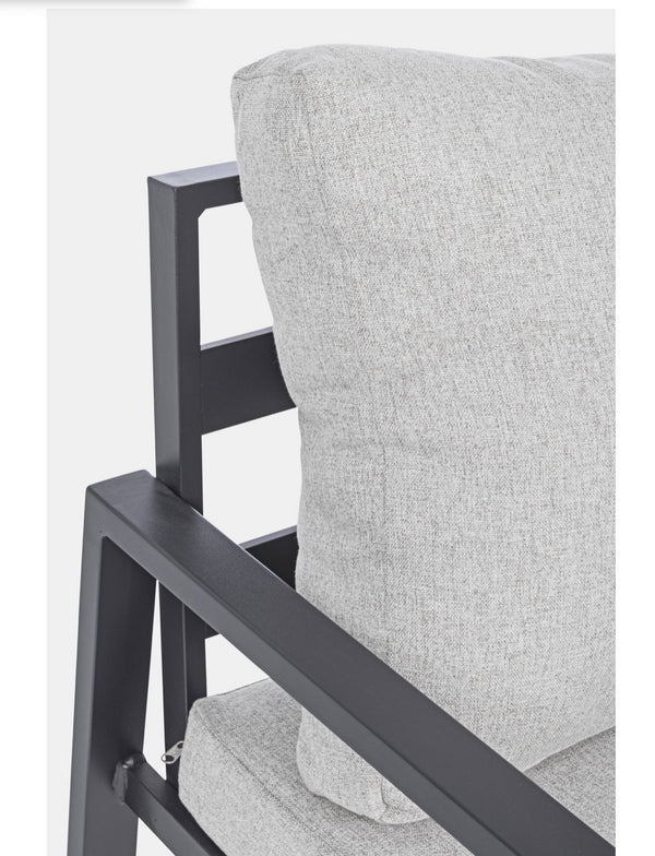 Andrea Bizzotto Lorillard Salotto da Giardino New Antracite 0662632