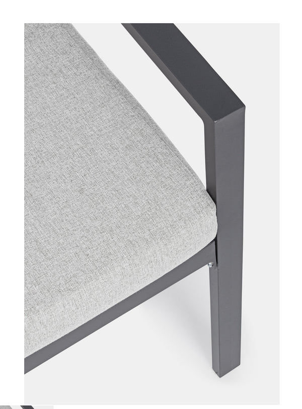 Andrea Bizzotto Lorillard Salotto da Giardino New Antracite 0662632