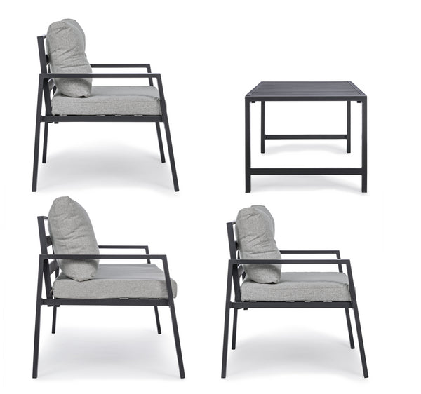 Andrea Bizzotto Lorillard Salotto da Giardino New Antracite 0662632