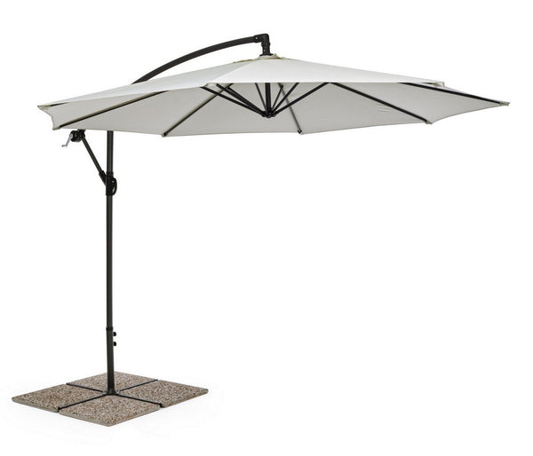 Andrea Bizzotto Texas ombrellone 3 m natural antivento girevole senza marmette 0795700