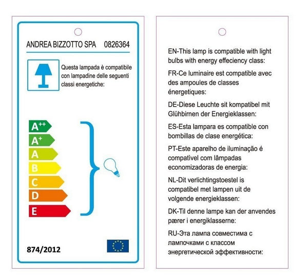 Andrea bizzotto Jasper svas lampada da tavolo con base in legno 0826364