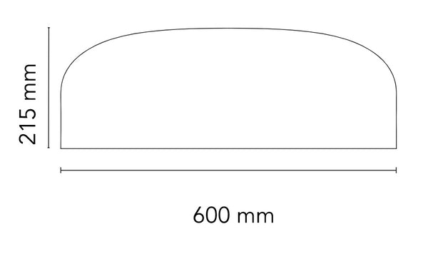 Flos Smithfield Ceiling Pro Lampada led 60 cm mud da soffitto