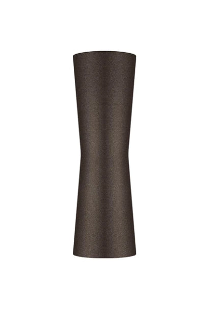 Flos Clessidra 40+40 Lampada a muro 601 lm in alluminio Deep Brown