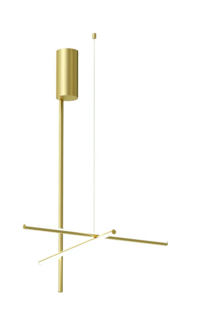 Flos Coordinates Ceiling 1 Lampada sospesa 78 Anodized Champagne