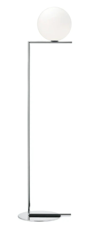 Flos IC Lights Floor 2 Lampada a pavimento acciaio cromo