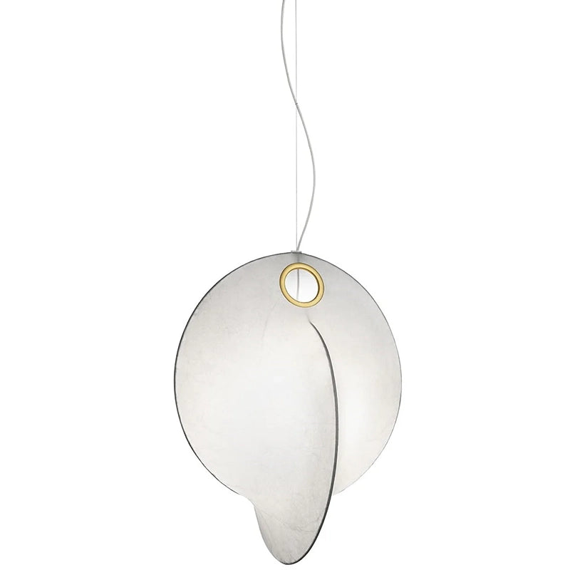 Flos Overlap Suspension 1 Lampada 65 cm a Sospensione e Luce Diffusa in resina Cocoon