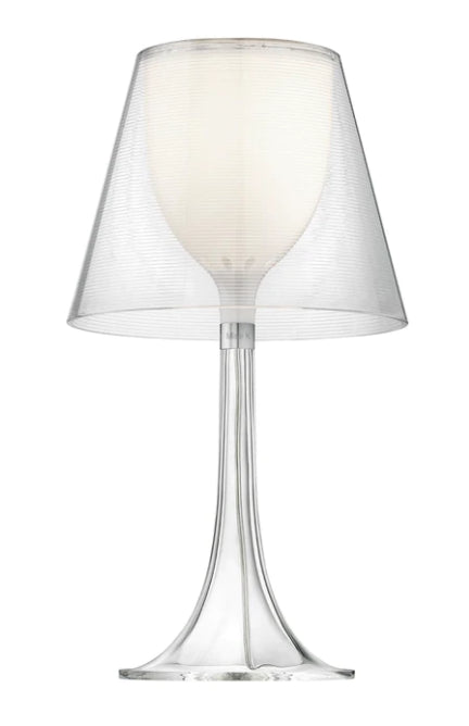 Flos Miss K Lampada da tavolo trasparente a luce diffusa
