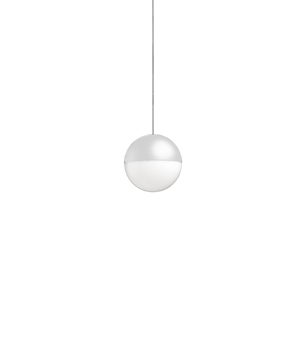 Flos String Light Testa A Sfera Lampada 19 cm sospesa Bianco Cavo 12 m