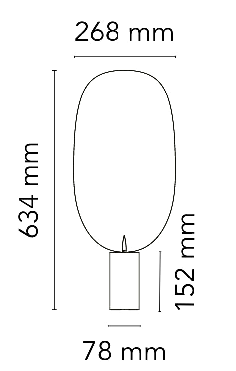 Flos Serena Lampada da tavolo alluminio con luce regolabile