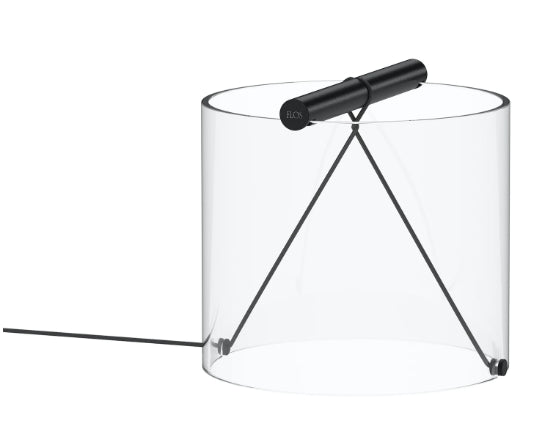Flos To-tie T1 Lampada da tavolo a luce diffusa Anodizzato Nero