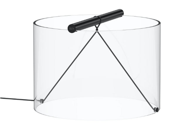 Flos To-tie T3 Lampada da tavolo a luce diffusa in Anodizzato Nero