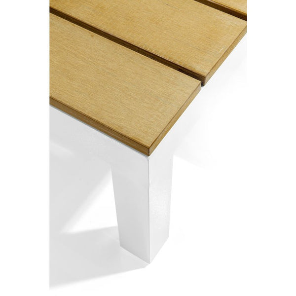 Kare Design Holiday salotto angolare da Esterno Giardino Grigio Bianco