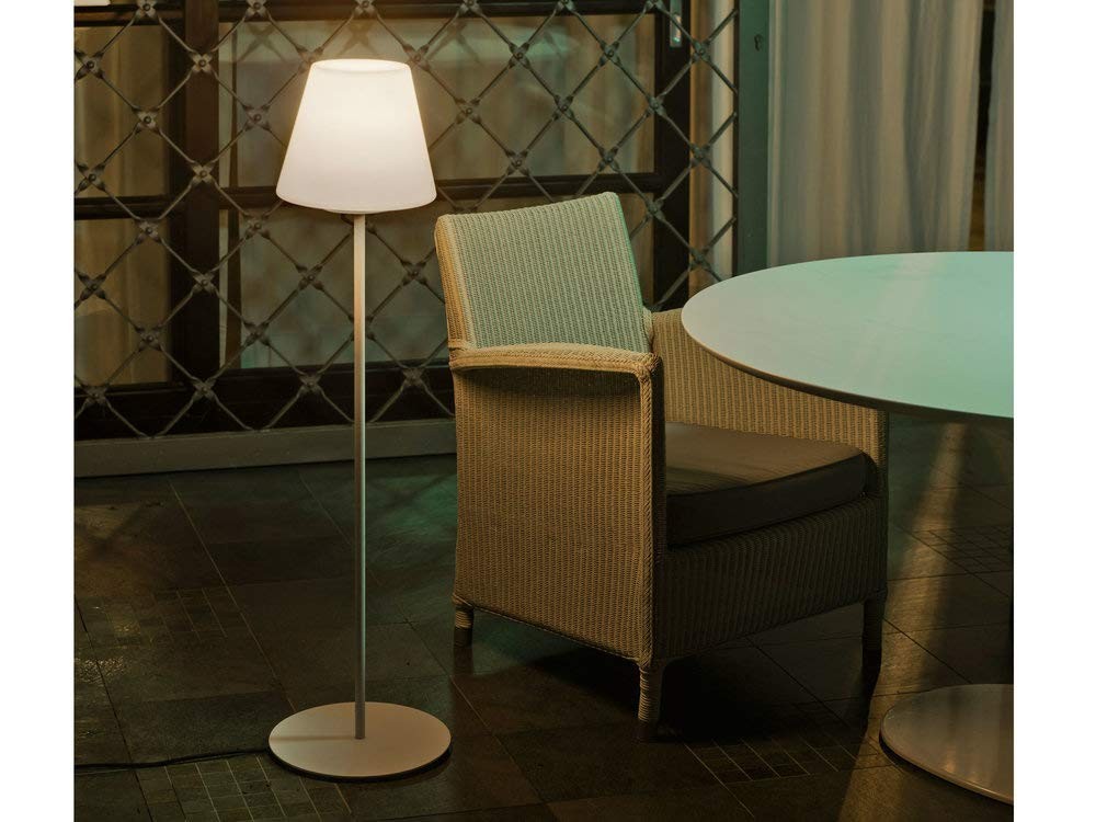 New Garden Fria Lola 120 cable Lampada a pavimento da esterno slim White Light