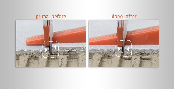 Distanziatori livellanti per spessori 12-20mm confezione 200pz 180BA200H20 Raimondi Base RLS