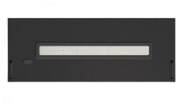 British Fires Bbru5820blx Bio Bruciatore A Bioetanolo Da 57,5x20 Cm Nero Con Bordo