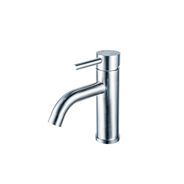 New Line Miscelatore Per Lavabo In Acciaio Inox Cromato