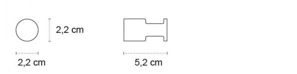 New Line Ip Gancio Appendino Portabito Portasciugamani Singolo In Acciaio Inox Satinato