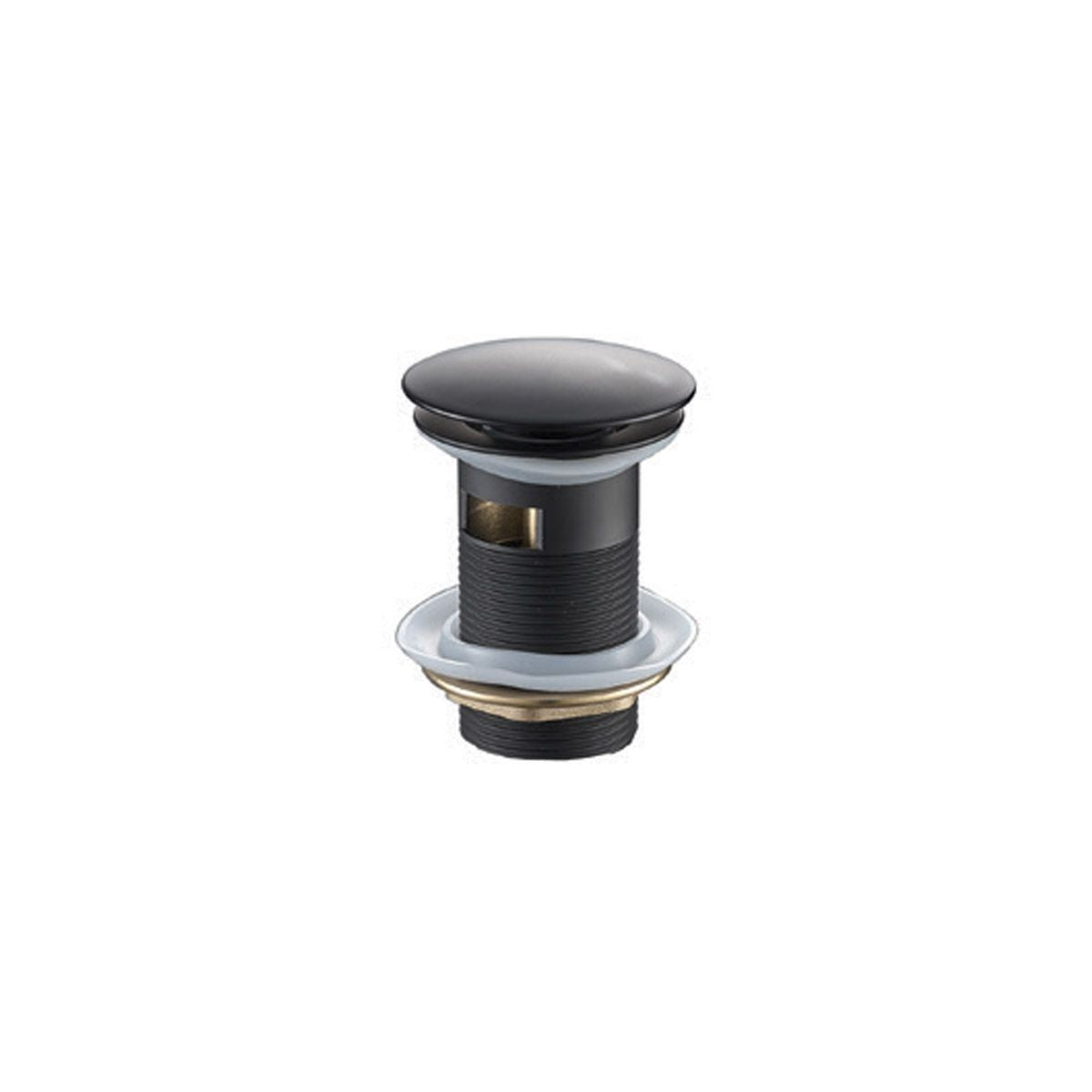 New Line T2 Piletta Lavabo pop up Senza Troppo Pieno nero opaco