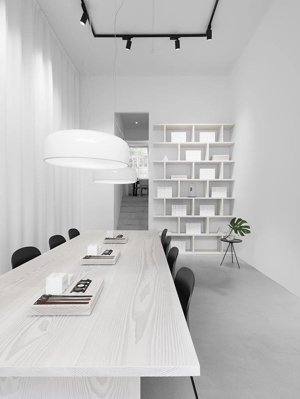 Flos Smithfield Suspension Lampada 60 cm a Sospensione Bianco lucido