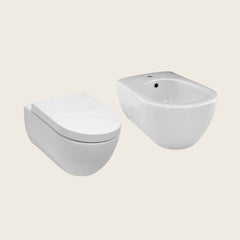 Sanitari Sospesi: WC e Bidet Sospesi Senza Brida (Rimless)