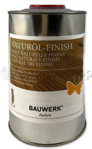 Bauwerk Olio Per Riparazioni Naturale parquet Incolore 1 montato a parete, vista del design e della finitura - Bauwerk...