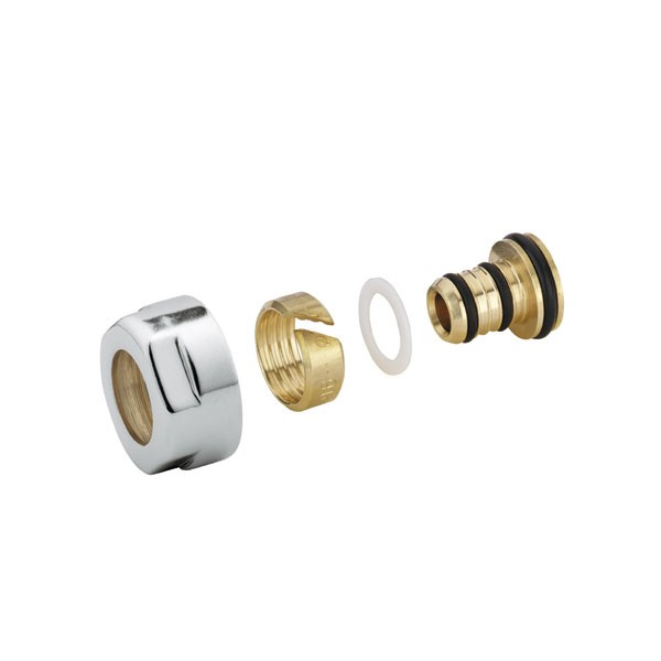 Ridea Raccordi Per Tubo Multistrato 11 5 12 16 Mm Finitura accesa in soggiorno, fiamma visibile attraverso il vetro