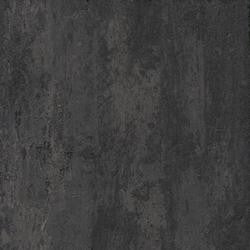Pavimento Rivestimento 60x60 nero effetto cemento 9,5 mm in porcellana e rettificato, superficie e texture ravvicinata...