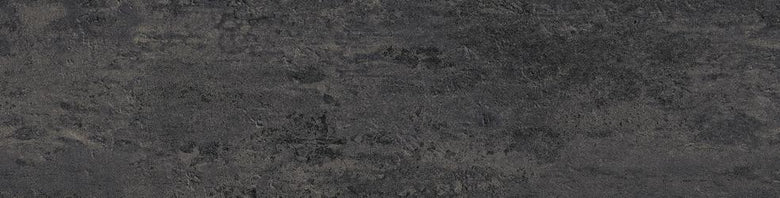 Pavimento Rivestimento 15x60 nero effetto cemento 9,5 mm in porcellana e rettificato, superficie e texture ravvicinata...