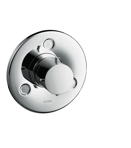 Set Esterno Deviatore 3 Vie E Trio Stop 2 Vie Con Arresto senza parte incasso cromo Hansgrohe Starck 10930000