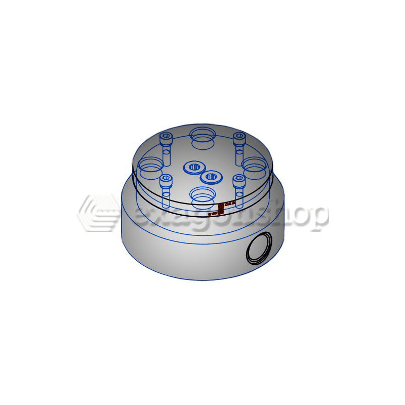 Paffoni Light Lig030 Base Fissaggio A Pavimento Per, vista frontale della maniglia e della bocca di erogazione