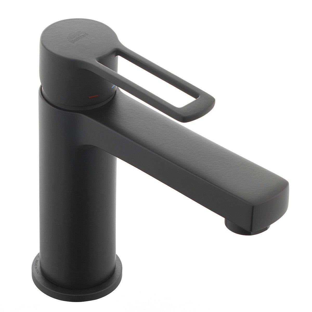 Paffoni Ringo Rin071 Miscelatore lavabo Monocomando Senza Piletta Nero Opaco