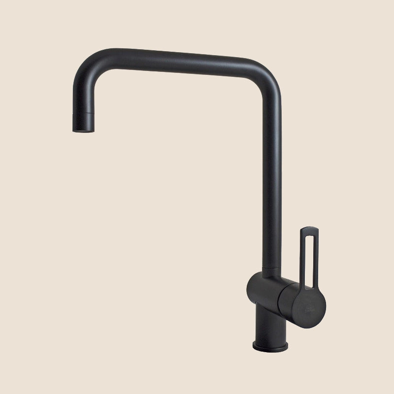 Paffoni Ringo Rin980 Miscelatore lavello cucina Con Braccio Girevole Nero Opaco