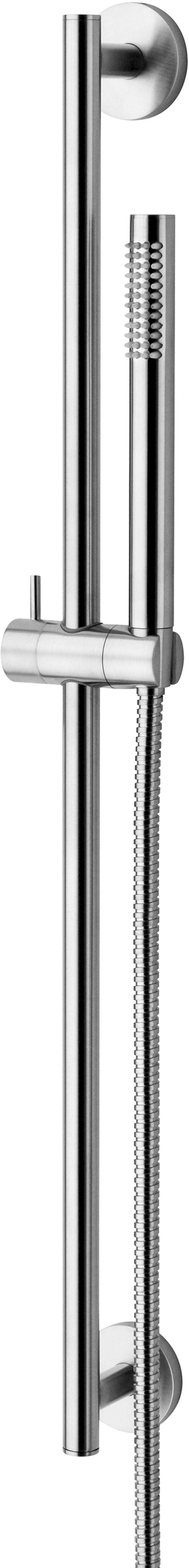 Paffoni Life Zsal135 asta doccia con doccetta stick e flessibile Argento