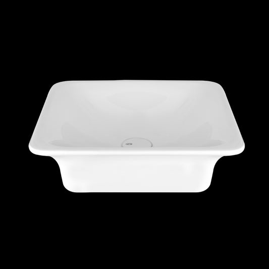 Lavabo Da Appoggio In Ceramica Bianco lucido Ispa 42001 Gessi
