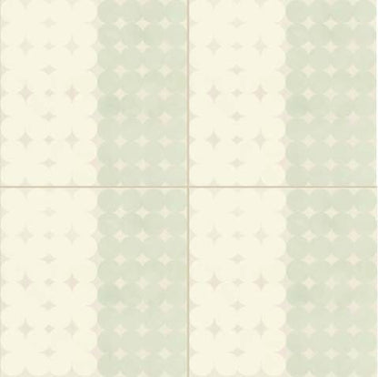 Mutina Azulej Trevo Piastrella Smaltata Cm 20x20 Gres Porcellanato Bianco