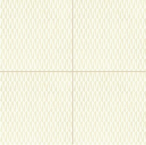 Mutina Azulej Trama Piastrella Smaltata Cm 20x20 Gres Porcellanato Bianco