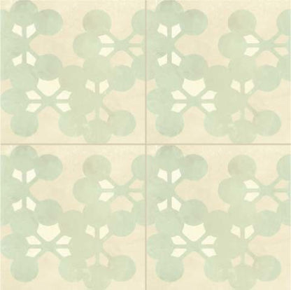 Mutina Azulej Flores Piastrella Smaltata Cm 20x20 Gres Porcellanato Bianco