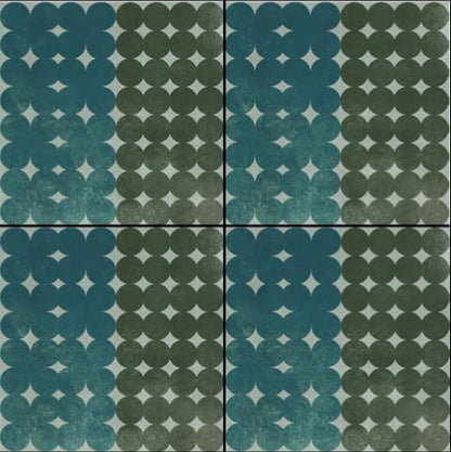 Mutina Azulej Trevo Piastrella Smaltata Cm 20x20 Gres Porcellanato Grigio