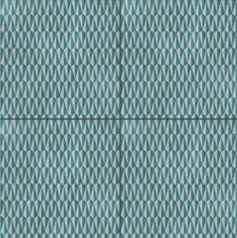 Mutina Azulej Trama Piastrella Smaltata Cm 20x20 Gres in gres porcellanato, superficie e texture ravvicinata del gres...