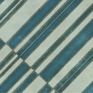 Mutina Azulej Diagonal Piastrella Smaltata Cm 20x20 GRES posata in ambiente arredato, dettaglio della venatura...