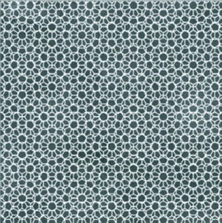 Mutina Azulej Renda Piastrella Smaltata Cm 20x20 GRES PORCELLANATO Nero