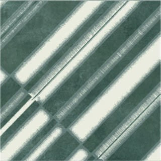 Mutina Azulej Diagonal Piastrella Smaltata Cm 20x20 GRES posata in ambiente arredato, dettaglio della venatura...