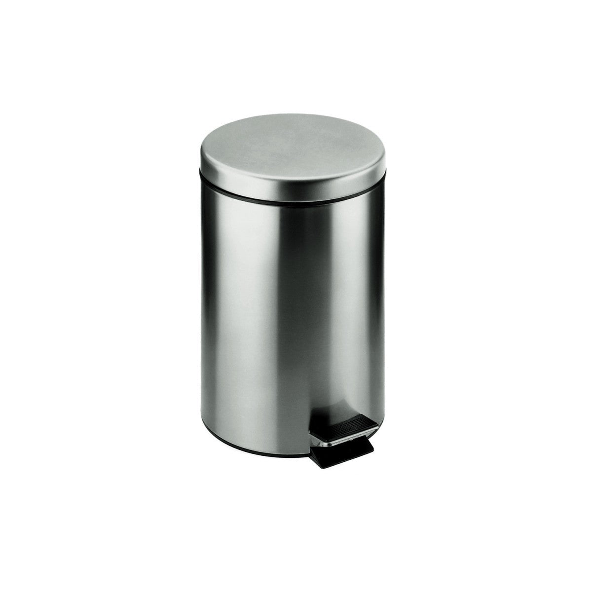 Pattumiera Gettacarta 3 Litri Inox Lucido Architect Cosmic in acciaio inox montato a parete, vista del design e della...