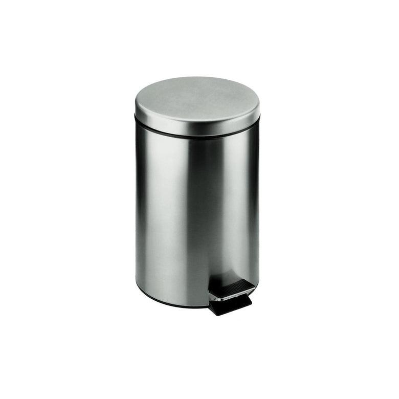 Pattumiera Gettacarta 3 Litri Inox Lucido Architect Cosmic in acciaio inox montato a parete, vista del design e della...